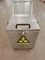 Fonte radioattiva interna di acciaio inossidabile ed esterna condurre scatola schermata per stoccaggio di trasporto dell'isotopo