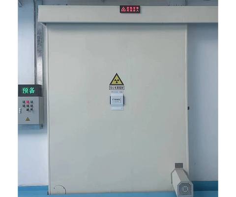 Porta scorrevole elettrica su misura di protezione della radiazione di neutroni per radiologia