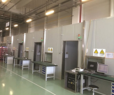Protezione da raggi X con efficienza 10-100MHZ, isolamento acustico da 30 DB e installazione a parete
