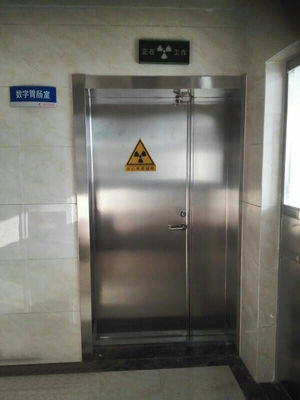 Porta di protezione dalle radiazioni di piombo in acciaio per la TDI industriale