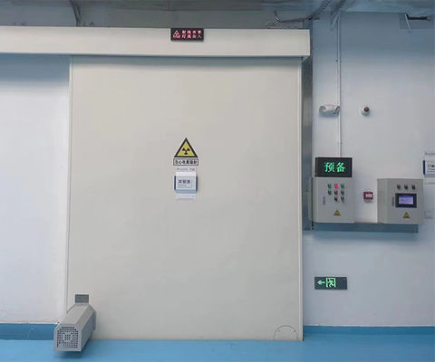 Neoprene o sigillo di silicone porta di protezione dalle radiazioni con rivestimento in polvere o in acciaio inossidabile finitura e 1700mm-2300mm di altezza