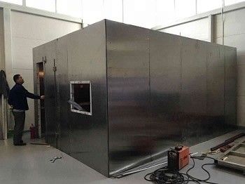 Dimensioni personalizzate camera a piombo fissa di protezione dalle radiazioni per la prova sperimentale di NDT industriale e di ricerca scientifica